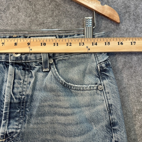 Adriano Goldschmied AG Alexxis Straight Jeans Womens 28 R Distressed High Rise - Picture 6 of 14